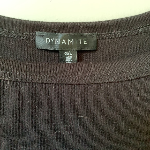 3/$15. Dynamite Women’s Sleeveless Tank. Size L - Picture 3 of 4